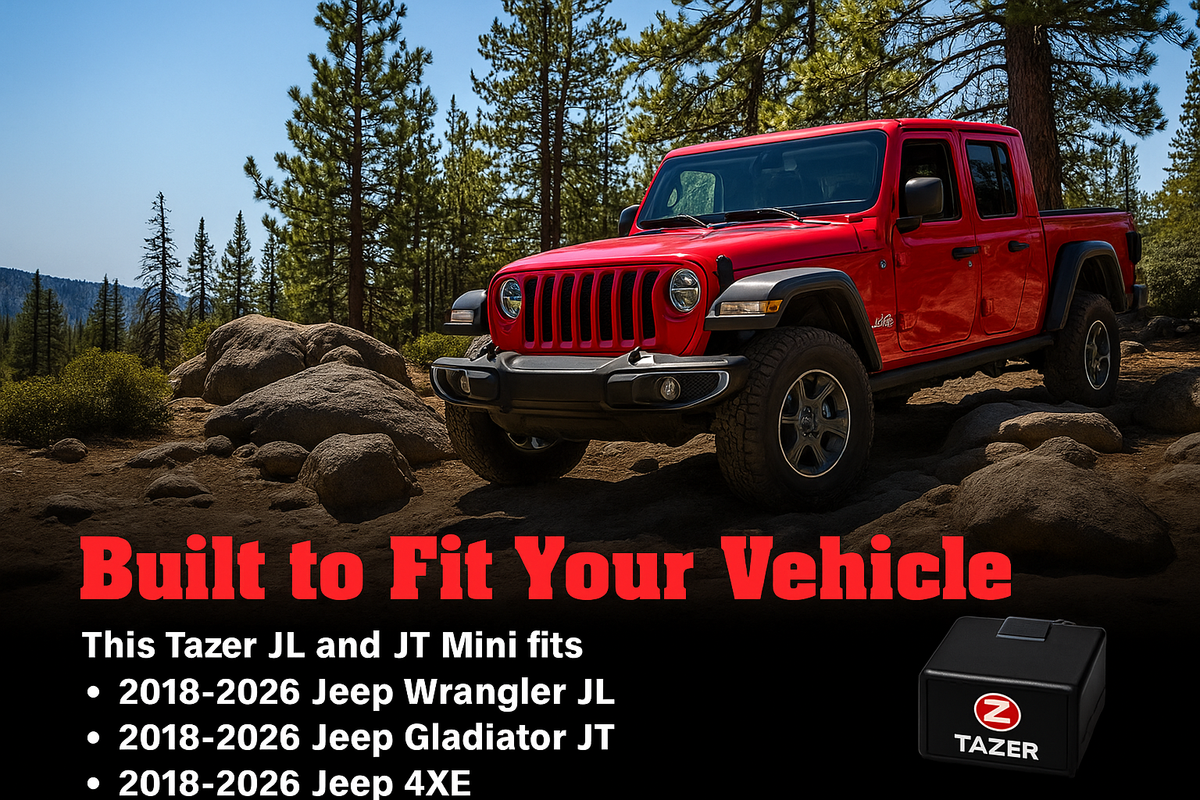 Why Jeep Owners Love the Tazer JL Mini – JeepHut Offroad