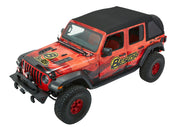 Bestop Soft Top Trektop Ultra - '18-23 Wrangler JL 4-Door (Black Twill) - 54925-17 - Bestop