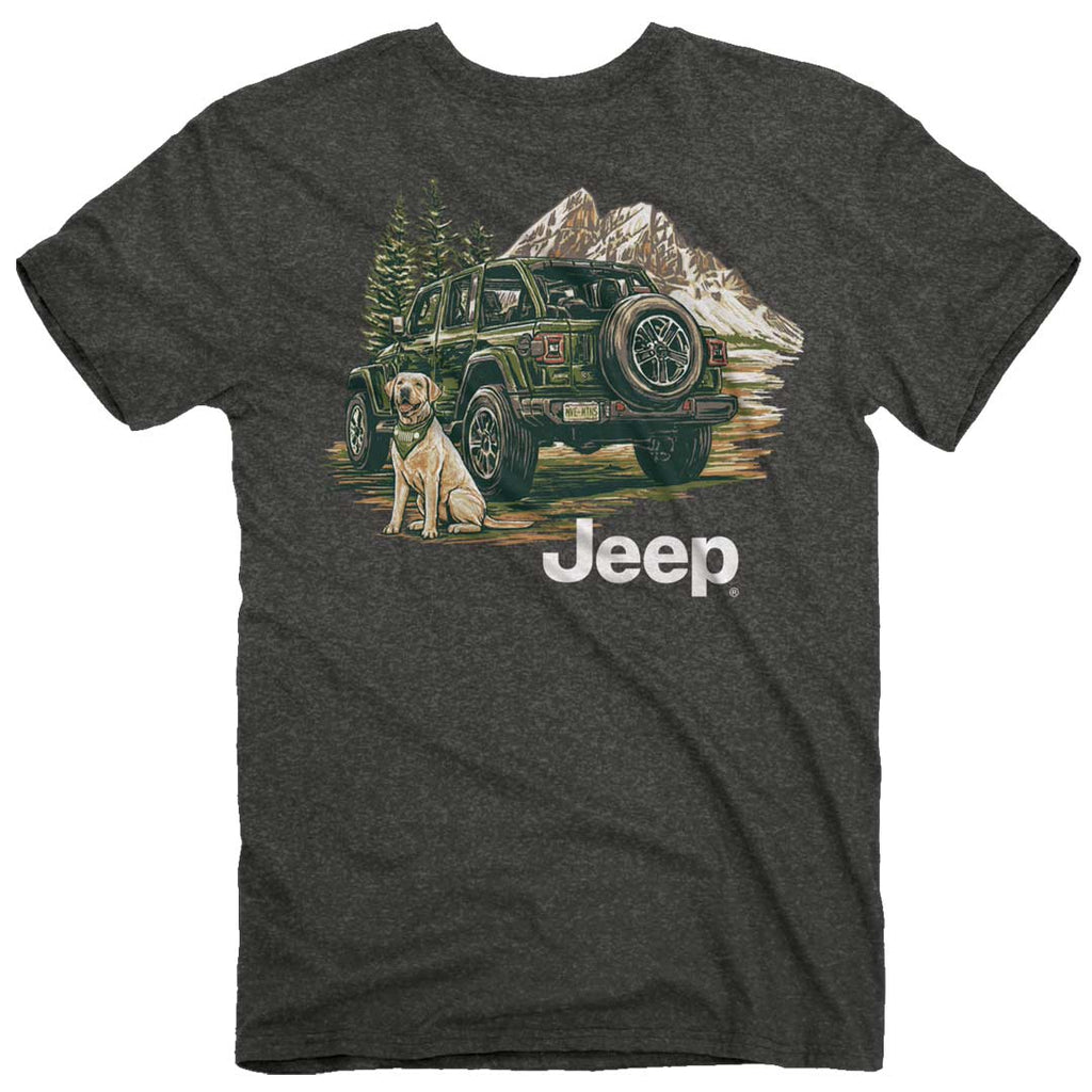 JEDCo T-Shirt Jeep - Mountain Dog T-Shirt