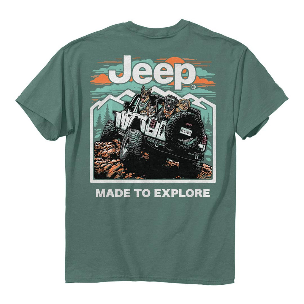 JEDCo T-Shirt Jeep - Off-Road Trip T-Shirt