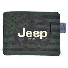 Load image into Gallery viewer, JEDCo Roll-up Blanket Jeep - Star Flag Roll-Up Blanket
