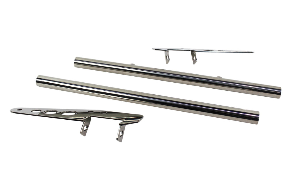 Kentrol Grill Guard Jeep CJ Grill Guard 55-86 CJ Polished Silver Kentrol