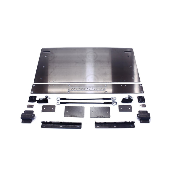 Fold Down Aluminum Tailgate for Jeep CJ, YJ, TJ and LJ Motobilt