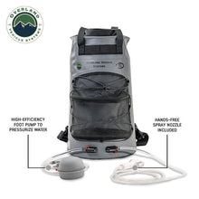 Load image into Gallery viewer, Overland Vehicle Systems Shower Kit Portable Camp Shower 23 QT Foot Pump, Knozzle &amp; Accessories Overland Vehicle Systems - Overland Vehicle Systems - 40300031