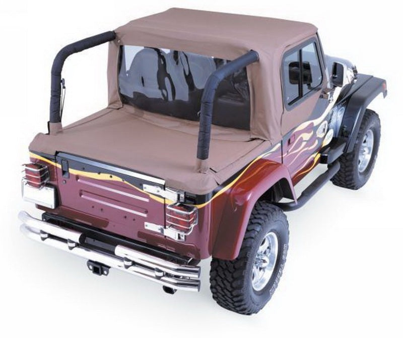 Rampage Soft Tops Rampage 1997-2002 Jeep Wrangler(TJ) Cab Soft Top And Tonneau Cover - Spice Denim