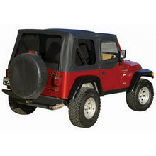 Load image into Gallery viewer, Rampage Soft Tops Rampage 1997-2006 Jeep Wrangler(TJ) OEM Replacement Top - Black Denim