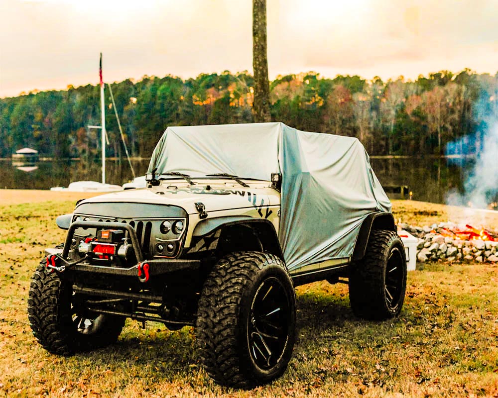 2in1 Trail Cover Tailgate Tent All Wrangler, Bronco UTV