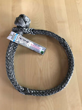 Load image into Gallery viewer, 10 Inch Soft Shackle 7/16 Diameter Standard Duty Gray Factor 55