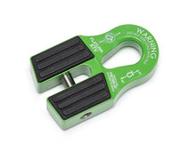 Load image into Gallery viewer, FlatLink XTV Winch Shackle Mount Green Factor 55