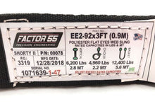 Load image into Gallery viewer, Shorty Strap II 3.0 Foot x 2.0 Inch Factor 55