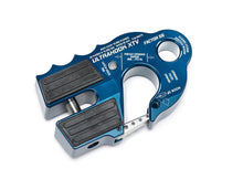 Load image into Gallery viewer, UltraHook XTV Closed System Winch Shackle Mount Blue Factor 55