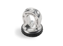 Load image into Gallery viewer, Splicer XTV Splice On Synthetic Rope Thimble Shackle Silver Factor 55