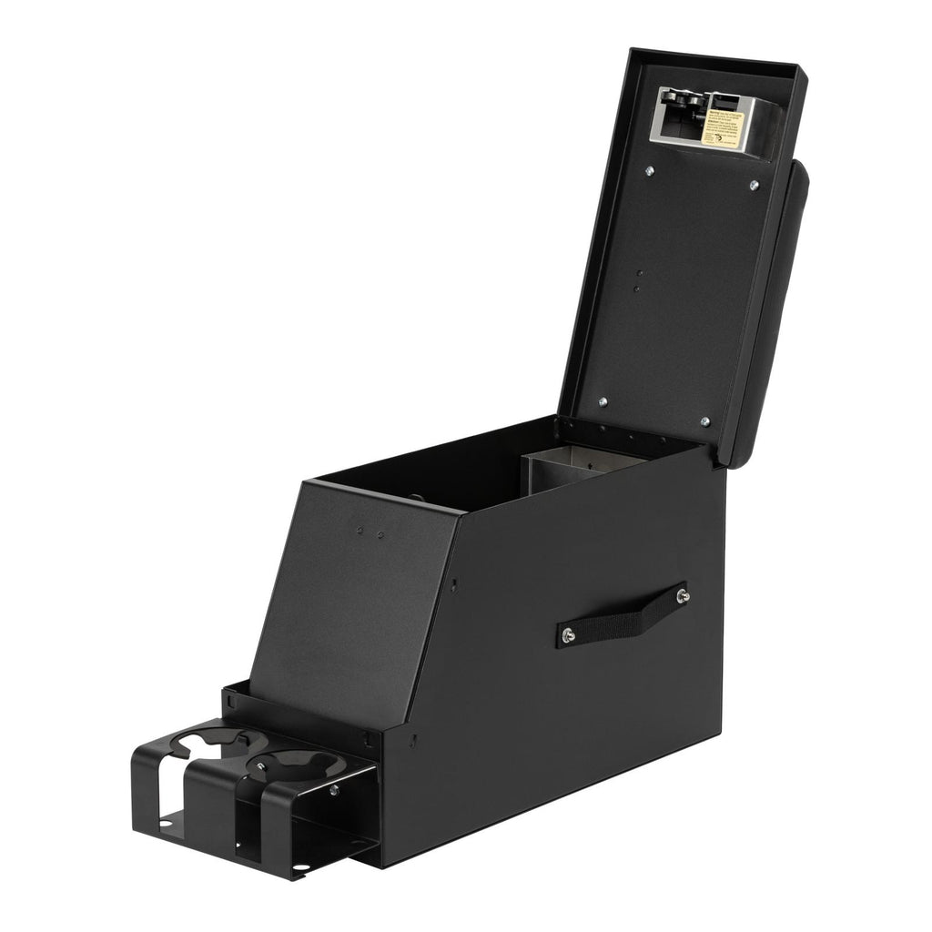Series II Center Console Universal 8 Inch Wide Black Tuffy Security Products