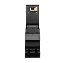 Load image into Gallery viewer, Deluxe Stereo Center Console Universal 8 Inch Wide Black Tuffy Security Products