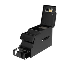 Load image into Gallery viewer, Deluxe Stereo Center Console Universal 8 Inch Wide Black Tuffy Security Products