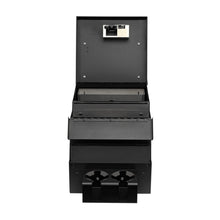Load image into Gallery viewer, Deluxe Stereo Center Console Universal 12 1/2 Inch Wide Black Tuffy Security Products
