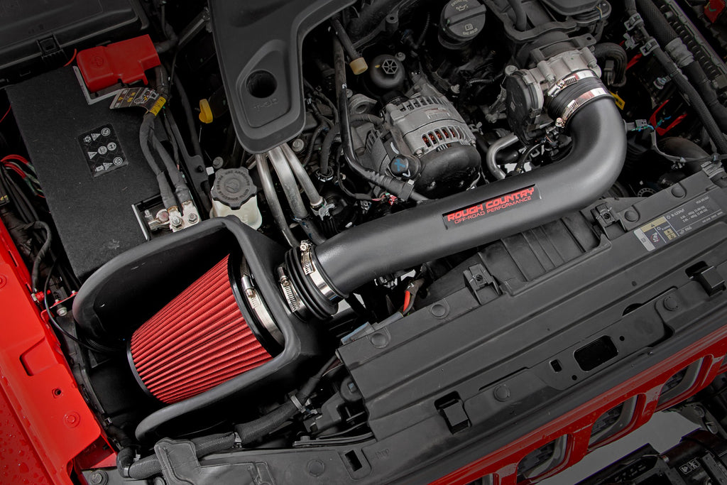 Jeep Cold Air Intake w/ Pre-Filter 18-20 Wrangler JL/ 20-Up Gladiator Rough Country