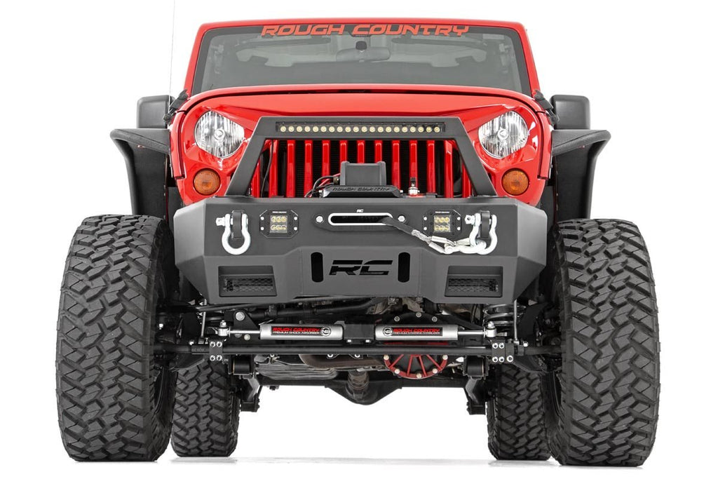 Jeep Tubular Front Fender Flares 07-18 Wrangler JK Rough Country