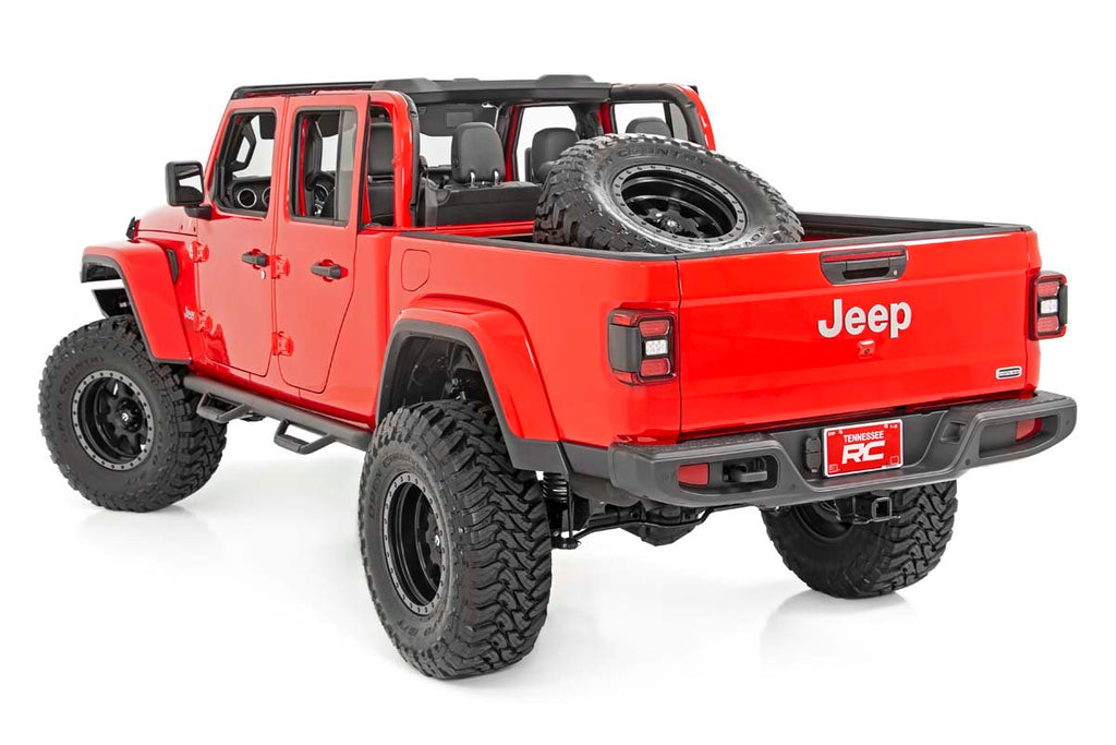 Bed Mounted Tire Carrier 20-Up Jeep Gladiator Rough Country