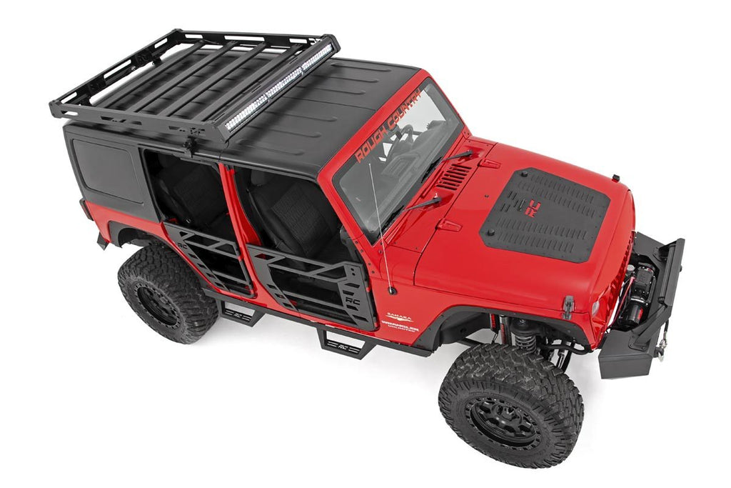 Jeep Rear Steel Tube Doors 07-18 Wrangler JK Rough Country