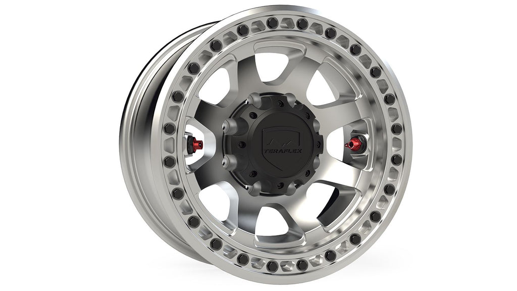 Olympus Beadlock Off-Road Wheel 8x6.5 Inch -25mm Machined TeraFlex