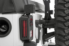 Load image into Gallery viewer, Jeep Tail Light Covers Mountains 07-18 Wrangler JK Rough Country