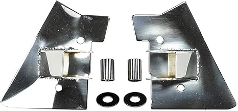 Rugged Ridge Mirror Relocation Bracket Kit, Stainless Steel 11026.02 1997-2002 Jeep Wrangler TJ-Clearance