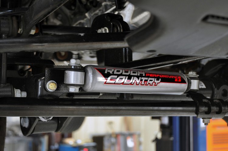 Jeep Stabilizer Relocation Bracket 07-18 Wrangler JK Rough Country