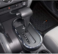Load image into Gallery viewer, Rugged Ridge Transmission Shifter Trim, Chrome, Automatic 11156.02 Fits 2007-2010 Jeep Wrangler JK
