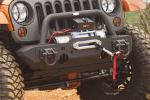 Load image into Gallery viewer, Rugged Ridge 11540.23 Modular XHD Front Bumper Stubby Ends in Textured Black for 07-18 Jeep Wrangler JK