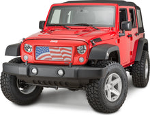 Load image into Gallery viewer, Rugged Ridge Spartan Grille with Flag Mesh Insert Kit for 07-18 Jeep Wrangler JK