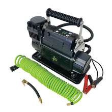 Load image into Gallery viewer, EGOI Portable Air Compressor System 7.0 CFM With Digital Control Panel, Storage Bag, Hose &amp; Attachments Single Motor Up Down Air