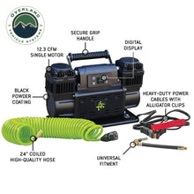 Load image into Gallery viewer, EGOI Portable Air Compressor System 7.0 CFM With Digital Control Panel, Storage Bag, Hose &amp; Attachments Single Motor Up Down Air
