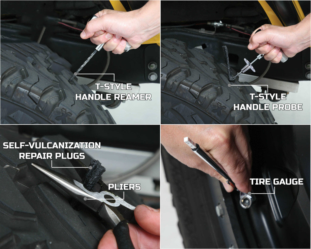 Valve Stem Repair Kit 17 Piece Kit With Storage Box Up Down Air
