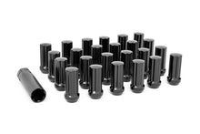 Load image into Gallery viewer, M12 x 1.5 Lug Nut Set of 24 Black Rough Country