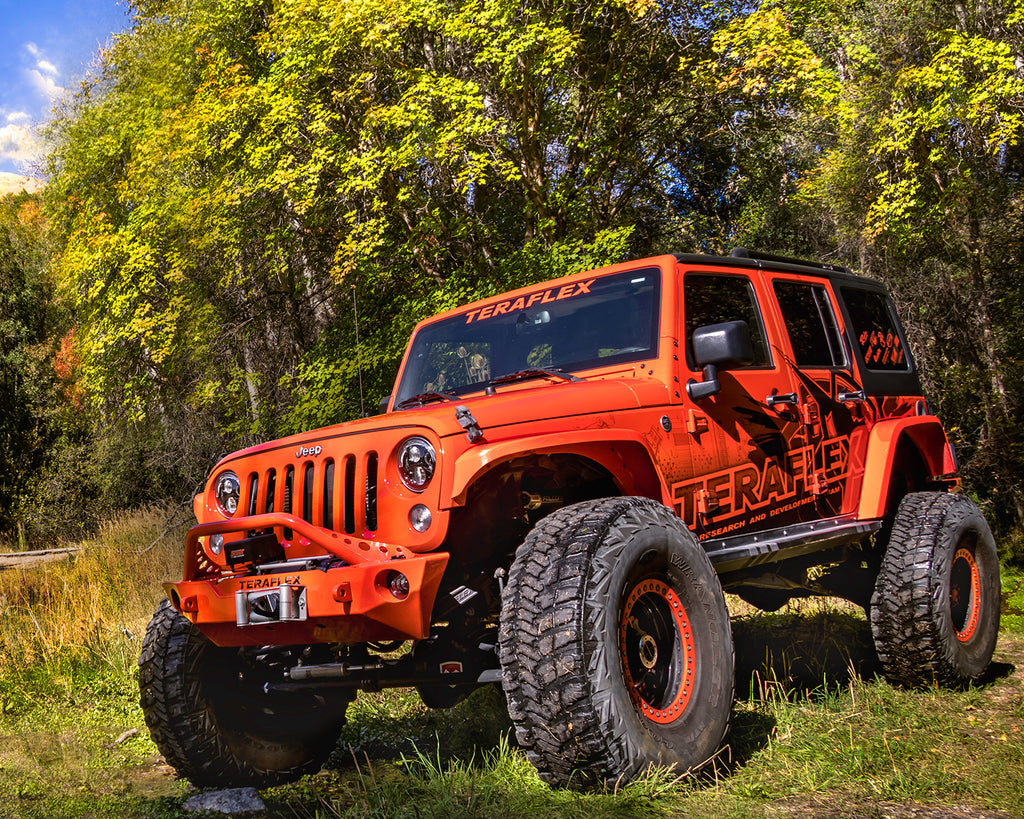 07-18 Wrangler JK 4 Door 6 Inch Alpine CT6 Long Arm Suspension System No Shocks TeraFlex