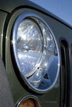 Load image into Gallery viewer, Rugged Ridge 13311.20 Chrome Headlight Trim Set for 07-18 Jeep Wrangler JK-Clearance
