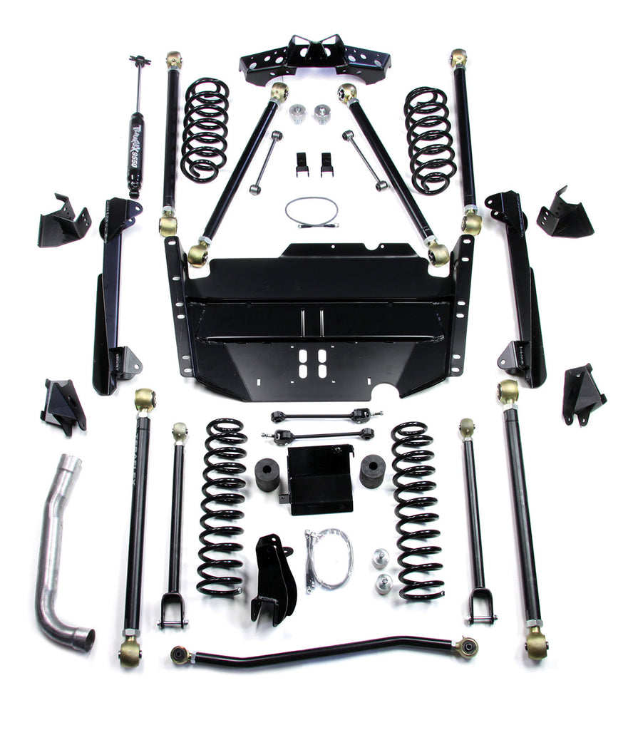 97-06 Jeep Wrangler TJ SWB 5 Inch Pro LCG Long Arm Suspension System No Shocks TeraFlex