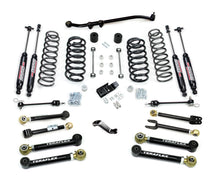 Load image into Gallery viewer, 97-06 Jeep Wrangler TJ 4 Inch Suspension System w/ 8 Short Control Arms &amp; 9550 VSS Twin-Tube Shocks TeraFlex