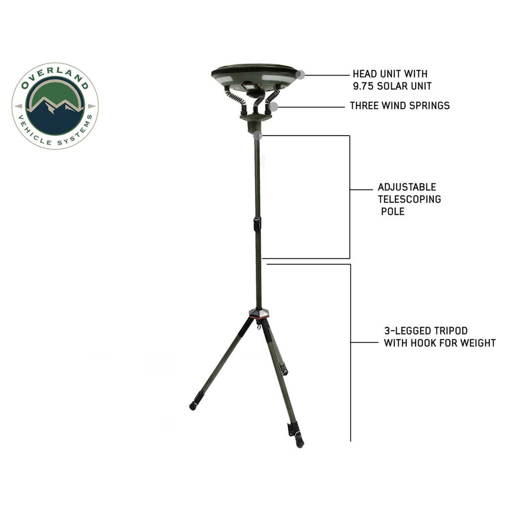 UFO Solar Light Light Pods & Speaker - Camping Light Overland Vehicle Systems
