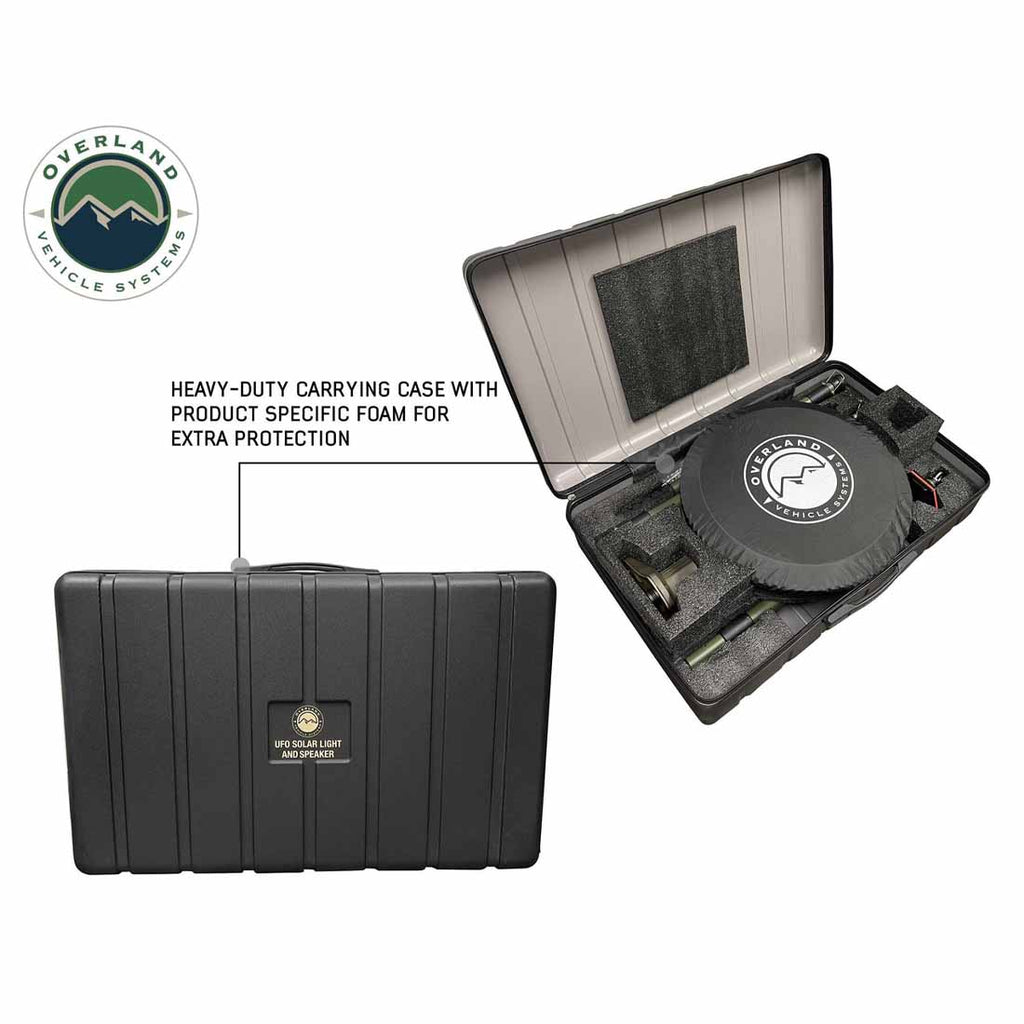 UFO Solar Light Light Pods & Speaker - Camping Light Overland Vehicle Systems