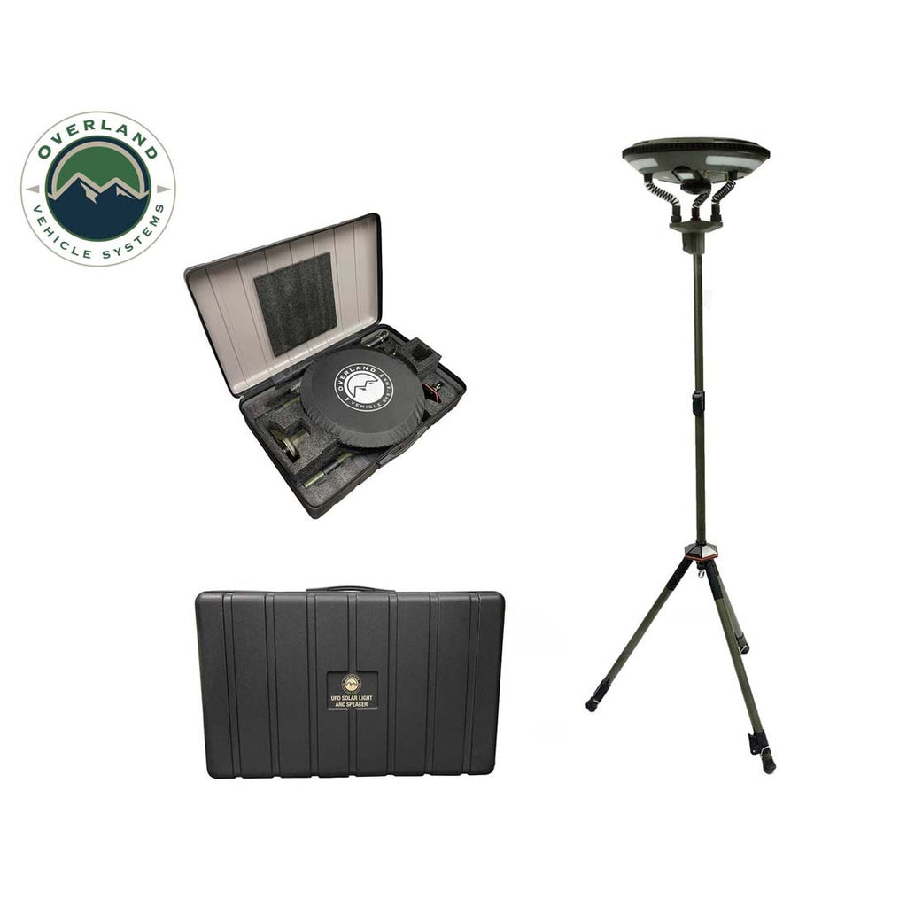 UFO Solar Light Light Pods & Speaker - Camping Light Overland Vehicle Systems
