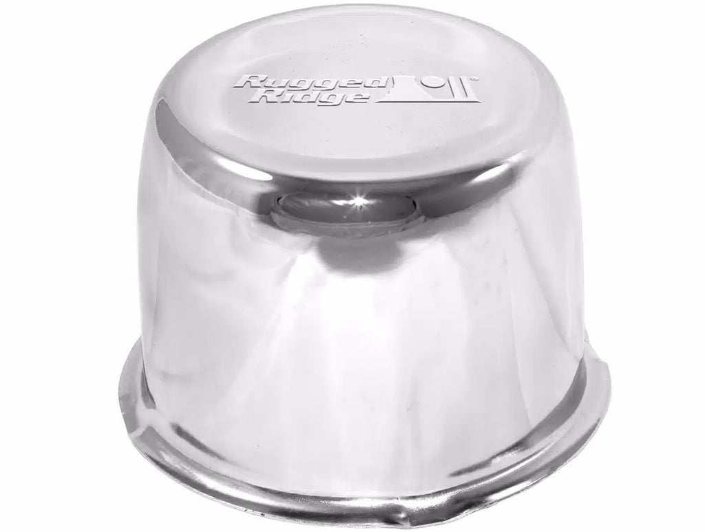 Rugged Ridge Wheel Center Cap; Chrome; 5x5.5-Clearance