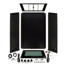 Load image into Gallery viewer, EXP Truck Cap with Sliding Front Glass Matte Black