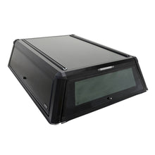 Load image into Gallery viewer, EXP Truck Cap with Solid Front Glass Matte Black