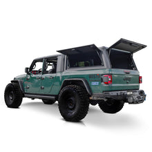 Load image into Gallery viewer, EXP Truck Cap with Solid Front Glass Matte Black