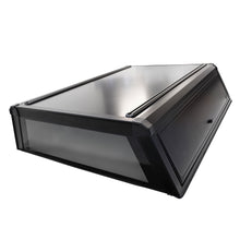 Load image into Gallery viewer, EXP Truck Cap with Solid Front Glass Matte Black