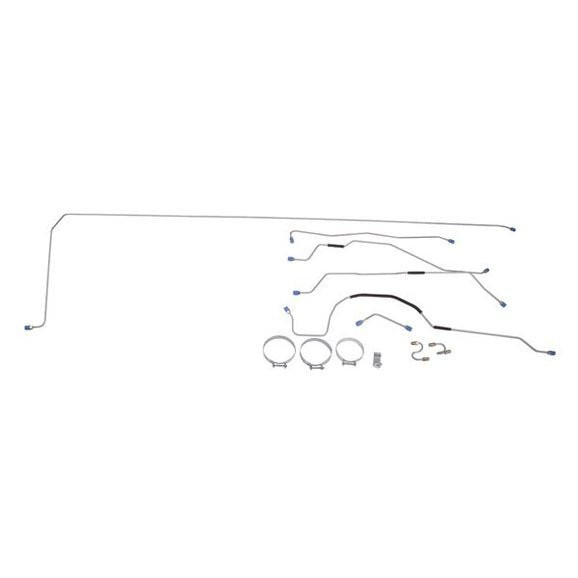 OMIX 16737.05 Brake Line Set for 55-65 Jeep CJ-5-Clearance