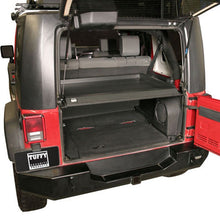 Load image into Gallery viewer, Deluxe Cargo Enclosure - 07-10 Wrangler JK Rear Seats Must Be Removed on 2-Door Models Black Tuffy Security Products