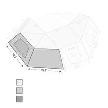Load image into Gallery viewer, Nomadic Awning 270 Awning Side Wall - Shop Now Overland Vehicle Systems